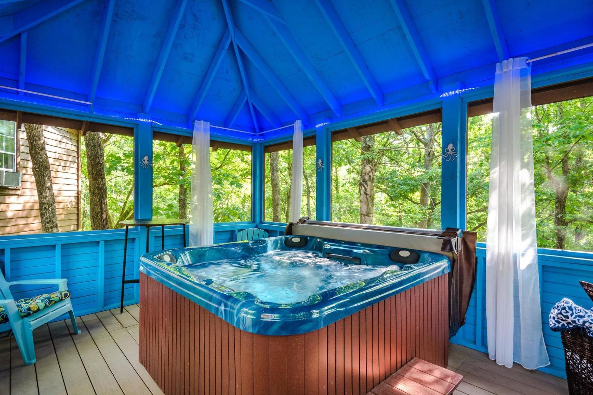 The Woods Cabins ยูเรกาสปริงส์ ภายนอก รูปภาพ
